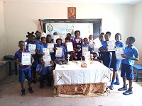 Nabbi's repaired tricycle